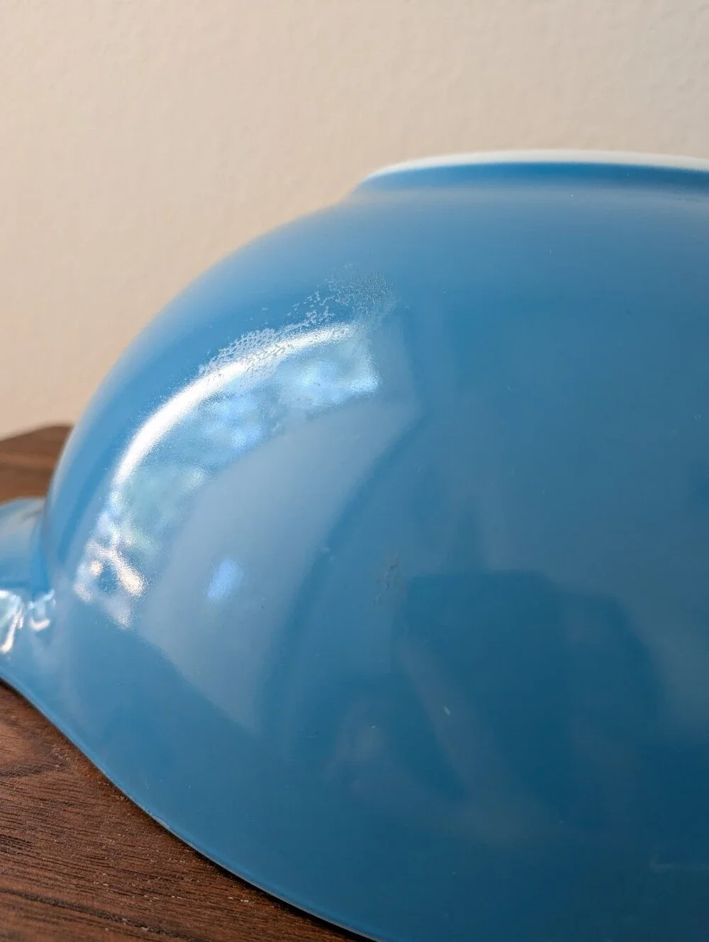 Pyrex Horizon Blue Cinderella Mixing Bowl 444 Qt Large Nesting Bowl